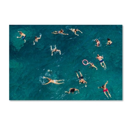 Carlo Tonti 'Swim' Canvas Art,30x47